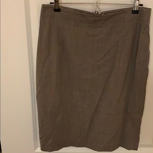 Banana Republic fully lined pencil suit skirt